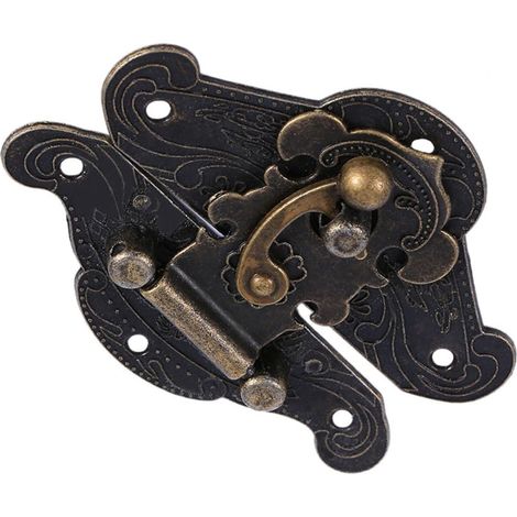 Loquet décoratif vintage rétro antique générique pour armoire à (1/5)