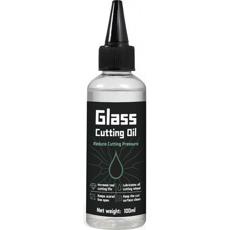 100ml Glass Cutting Oil, Reduces Friction (1/5)