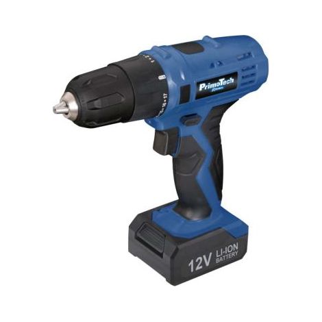 Ribitech – Perceuse-visseuse à batterie 12V 1300mAh Li-Ion – Mandrin auto-serrant 10mm – LED intégrée – PRLPV120 (1/5)