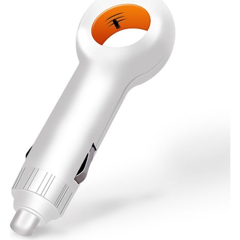Mini purificateur d'air portable pour voiture, petit allume-cigare à ions négatifs (1/5)