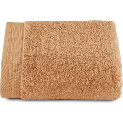 Grandes Serviettes de Bain - Serviettes de Bain - 1 Grande Serviette de Douche - 100 x 150 cm - 100% Coton - 600 grammes - Papaye (1/5)