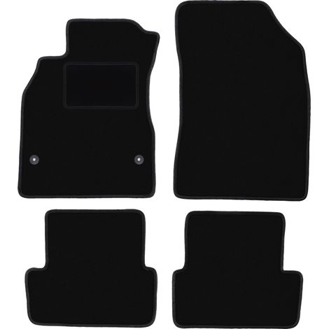 Schwarze Veloursmatten für: Renault Fluence Limousine (2009-2016) (1/5)