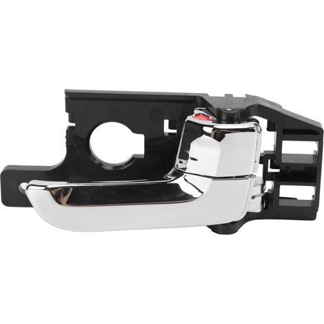 Poignée de porte intérieure, poignée de porte décorative côté passager, matériau ABS résistant à l'usure et durable, modèle 826201F000WK, applicable aux modèles Kia Sportage 2.0L/2.7L 2005-2010, marqu
