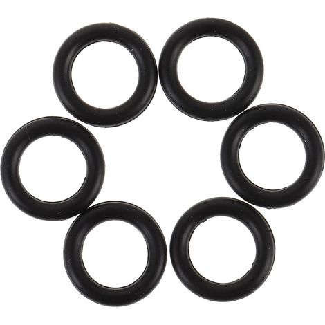 Kit de Réparation de Joints en Caoutchouc Compatibles 20 Pièces, Accessoires Noirs Entretien Facile pour Cric Hydraulique pour Usage Industriel (1/5)