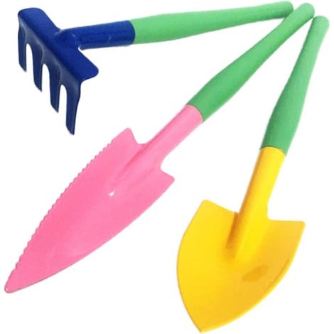 Kit de 3 Outils de Jardinage Léger pour Plantes Vertes et Succulentes en Abs et Fer (1/5)