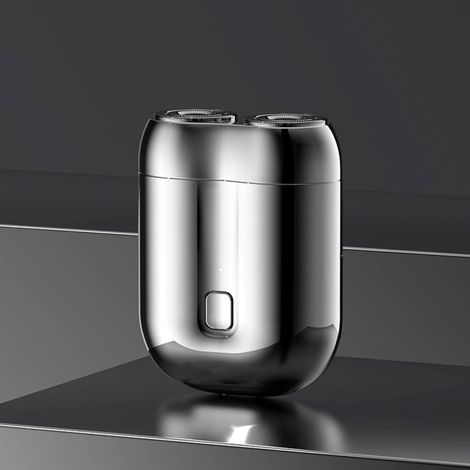 Rasoir électrique multifonctionnel de poche de voyage portable sans fil pour barbe et visage rechargeable (1/4)