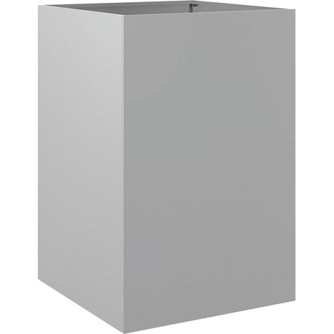 Maison Exclusive - Pflanzkübel Silbern 52x48x75 cm Verzinkter Sta