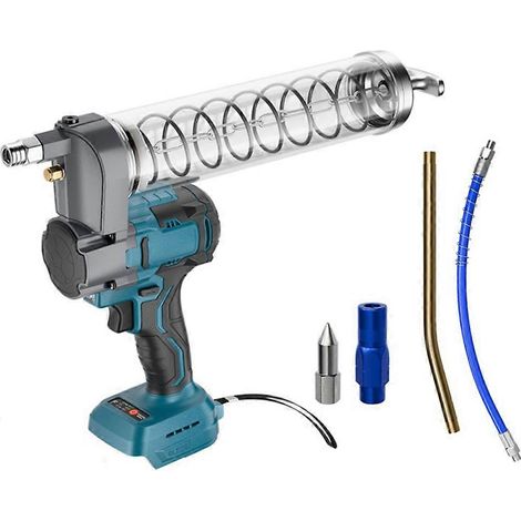 Pistolet graisseur électrique compatible avec les distributeurs de graisse à batterie 18V, applicateur de graisse portable, compatible avec les roulements de chaîne automobile. (1/5)
