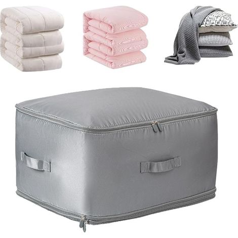 Organizer A Compressione Ultra Salvaspazio, Organizer per Imballaggio, Sacchetto Di Viaggio per Compressione - Grigio scuro L (1/5)
