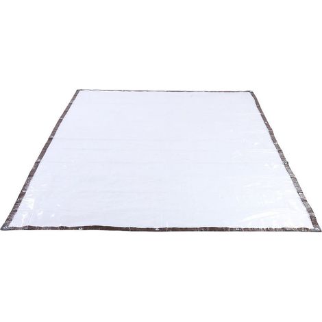 Bâche d'hiver pour poulailler, semi-transparente, en plastique PE, isolante, épaisse, imperméable, 2 x 3 mètres (1/5)