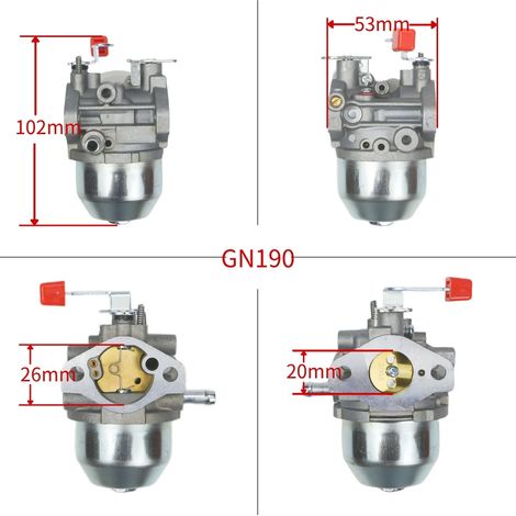 0C1535ASRV GH220HS XG4000-5778-0 XG4000-5778-1 GN190 Vergaser (1/4)