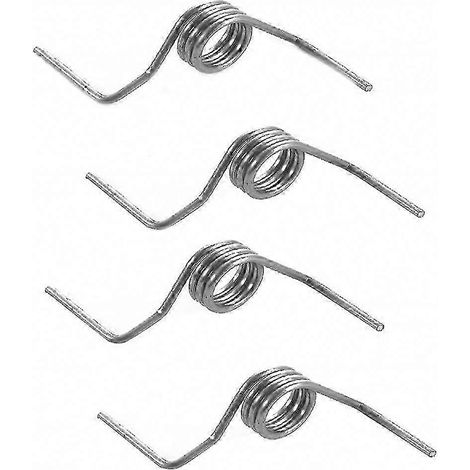 4 ressorts de porte pour réfrigérateur français, compatibles RF267AFWP RF268ABBP RF268ABPN RF268ABRS DA81-01345B, pièces de rechange en métal, jeu de remplacement, porte double, accessoires d'origine (1/5)