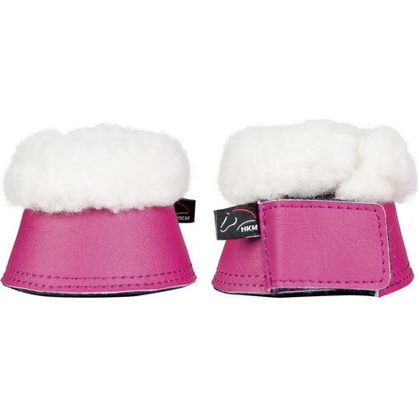 Paraglomi in similpelle con bordo in lana sintetica modello Comfort Shetty: Shetty, 6900 blu scuro (1/4)