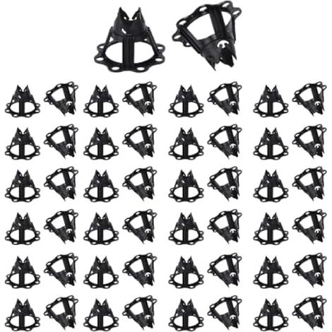 Fafeicy Chaises en Plastique à Clips pour Armatures, Hauteur 2,7 Pouces, (1/5)