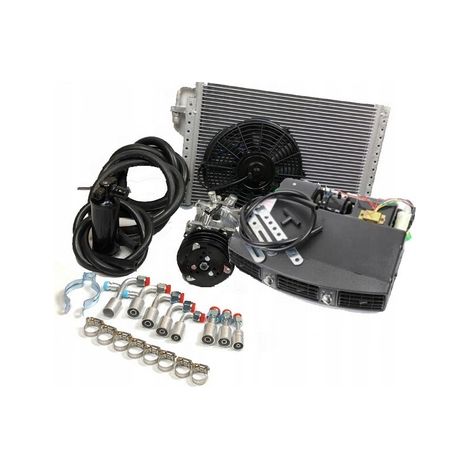Universelles Klimaanlagen-Set 12V/24V Gas R134A - 202/2MM (1/2)