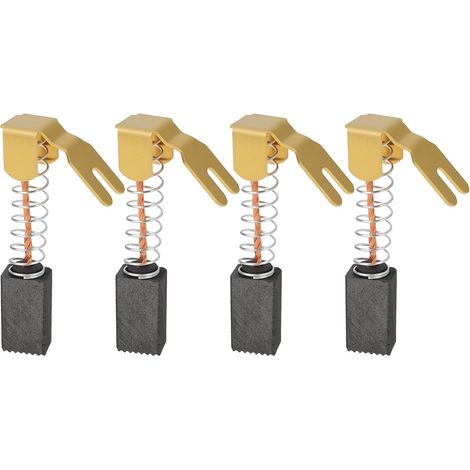 4 Pièces Balais de Charbon pour Perceuse à Percussion 15 x 8 x 6,3 mm Compatible avec SBE 600/2 620/2 650/2S R+L (1/5)