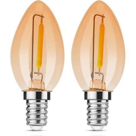 C7 LED Bulb E14 Warm White 2200K (1/5)