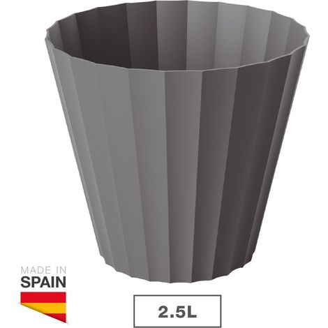 Maceta Doric Ø180mm Gris antracita (1/4)
