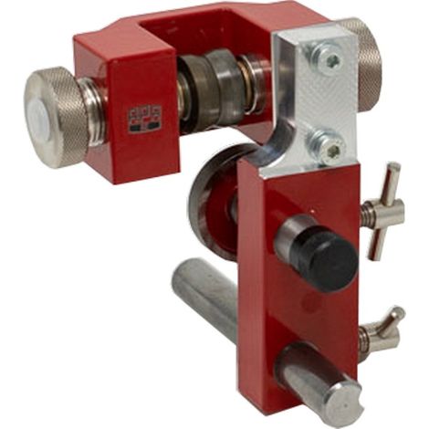 Bandsägeblattführung APA 2 Gr. 1 unten links Rad-Ø 300-500mm Blattbreite 3-25mm (1/2)
