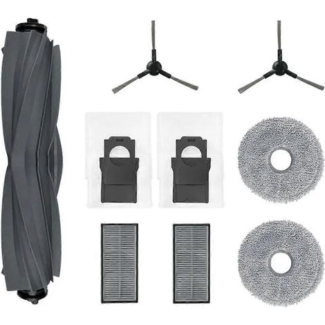 Pour Dreame Bot L10s Pro, brosse latérale principale, filtre, vadrouille, sac à poussière (1/5)