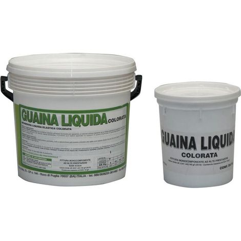 Guaina liquida resinosa colore rosso kg.5 - Salone