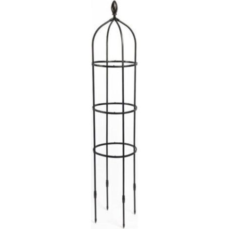 Obélisque de Jardin, Tuteur Plante Grimpante, Jardin Tuteurs de Plantes, Treillis Fleur Soutien de Arche de Jardin en Forme de Tour pour Plantes grimpantes