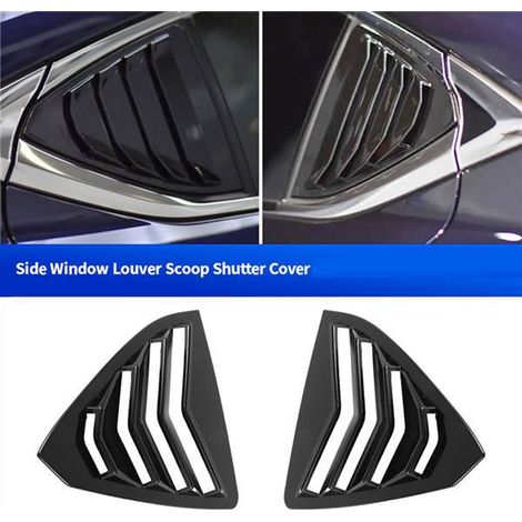 1 pair of rear side louver trims for Toyota Lexus ES 350 300 (1/5)