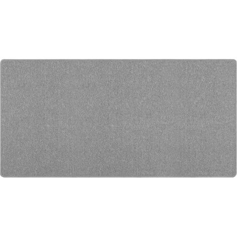 Runner de Alfombra Gris Claro 100 x 200 cm 100% Polipropileno vidaXL