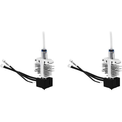 Kit de actualización 2X Hotend para Ender-5 S1 24V 60W con varilla calefactora bimetálica y garganta termoestable para impresoras 3D.