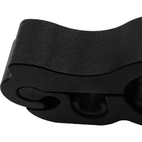 Antivol de poignée de guidon en aluminium CNC pour moto, cyclomoteur, scooter et quad (noir) (1/5)