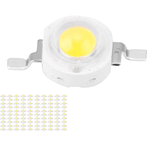 3W Hochleistungs-LED-Perlen (SMD) für DIY-Beleuchtungskörper, weiß (1/5)