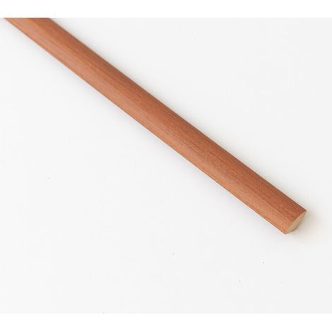 QUARTO DI TONDO 14X14 MM MDF 240 CM CILIEGIO- 5,0 pz