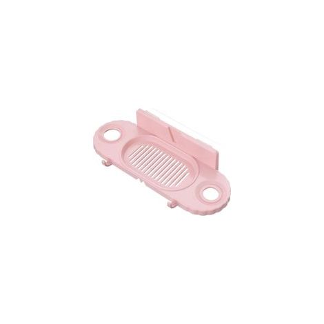 Porte-savon mural rectangulaire avec crochet, boîte à savon drainante, support sans trace et sans perçage – Pour salle de bain, toilette (Modèle C)– (1/5)