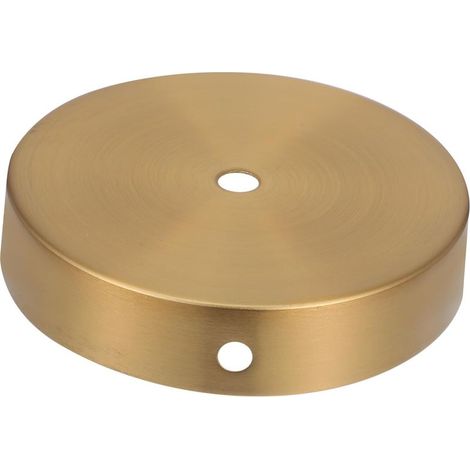 Pied de lampe de table rond en métal 11,6 x 2,5 cm, support stable pour lampe de chevet, lampe de lecture et décoration intérieure pour salon et chambre (1/5)