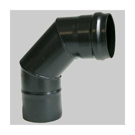 Curva Acciaio Nero 90 D.100 Pellet - Europrofil