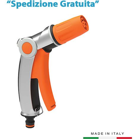 Pistola da irrigazione media portata 3 jet con inserti in metallo (1/2)