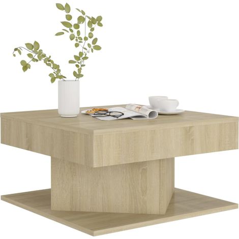 Table basse Chêne sonoma 57x57x30 (1/5)