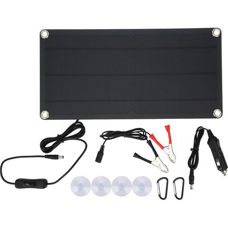 Chargeur de Batterie Solaire 10W 12V Monocristallin - Réf. XXM360-180DC