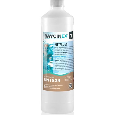 15 x 1 Litre Séquestrant Métaux Baycinex Metall-Ex 60%
