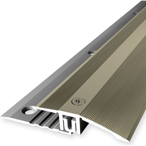 PROVISTON Ausgleichsprofil Übergangsprofil Breite: 44 mm Höhenausgleich: 6.5 - 16 mm Länge: 900 mm Aluminiumprofil Sand 1 Stück