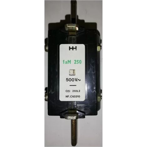 Hazemeyer 3327326 aM cartucho de cuchilla - tamaño 1 - 250A - 500V