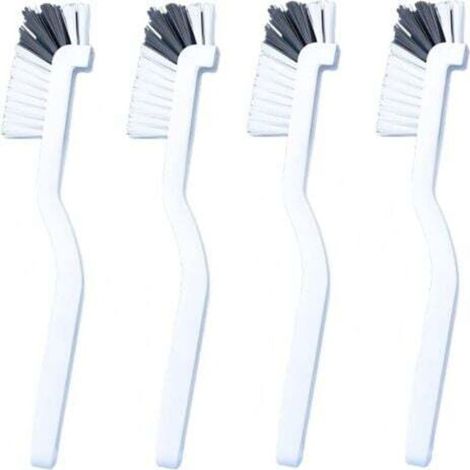 Brosse à fentes, brosse de nettoyage d'angle, brosse à poils durs, pour éviers/douches/coins, lot de 4 (1/3)