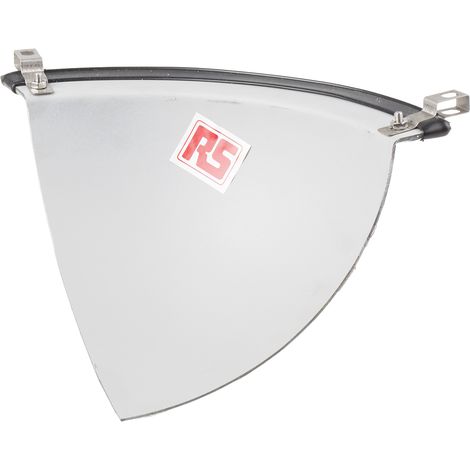 Miroir convexe RS PRO Quart de Dôme, pour Intérieur 150mm x 150 mm ( Prix pour 1 ) (1/2)