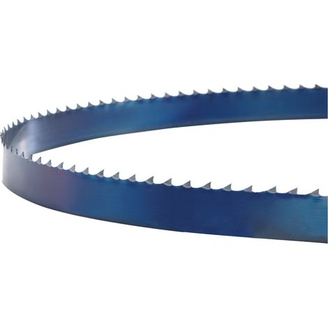 Lame de scie à ruban pour bois longueur 5400 mm denture trempée Holzkraft 5160741 (1/2)