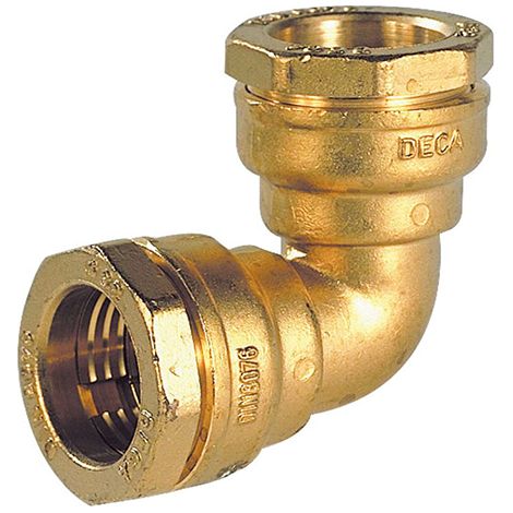 DIPRA - RACCORD LAITON COUDE EGAL 32
