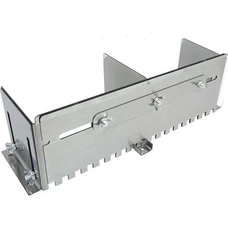 1 - Peigne à Mortier - Truelle Dentelée - Outil De Nivellement Réglable Pour Carrelage Et Marbre - Acier Inoxydable - 300x600mm