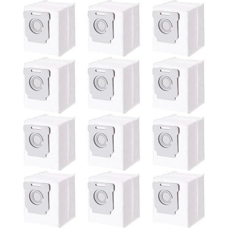 UlisemLot de 12 Sacs Aspirateur pour iRobot Roomba i7 i7+ i3 i3+ i4 i4+ i6 i6+ j7 j7+ i8 i8+S9 S9+ E5 E6 E7, Accessoires Sac à Pou (1/4)