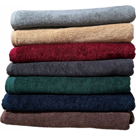 Dickes, großes Baumwoll-Badetuch für Hotel und Spa, 450 g/m², saugfähig, 100 x 150 cm (1/5)