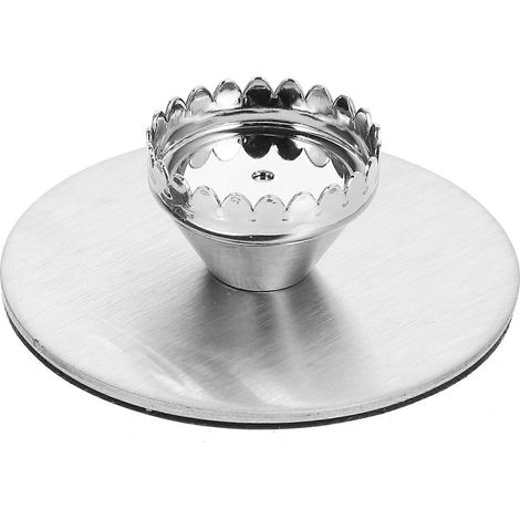 1 Porte-savon magnétique pour la maison, sans clous, pour salle de bain (argenté)-5X5X2CM-Silver