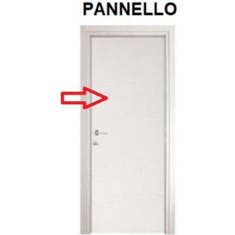 R PANNELLO X PORTA MOD MICROTEC BIANCO CM.210X70